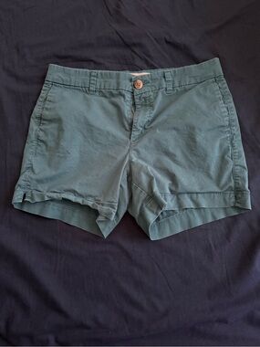 Old Navy Teal Green Women's Casual Cotton Shorts